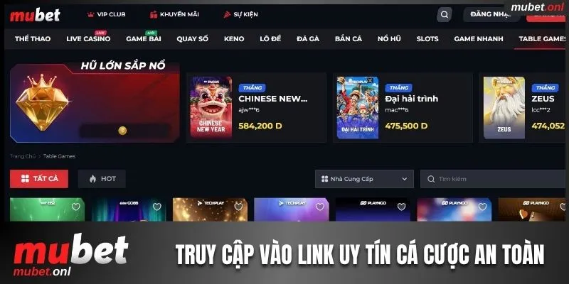 Truy cập vào link uy tín giúp đảm bảo an toàn cho thành viên